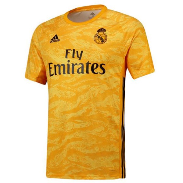 Tailandia Camiseta Real Madrid 1ª Kit Portero 2019 2020 Amarillo